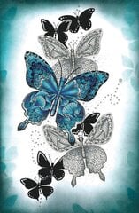 Алмазная мозаика Тропинка бабочек 72х47 см цена и информация | Алмазная мозаика | pigu.lt