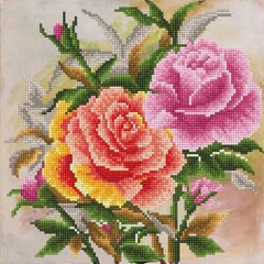 Алмазная мозаика Teatimess roses 32x32 см цена и информация | Алмазная мозаика | pigu.lt