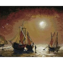 Алмазная мозаика Alsleep At Sea, 42x52 см цена и информация | Алмазная мозаика | pigu.lt