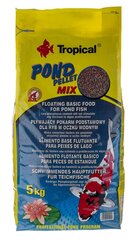 TROPICAL Pond Pellet Mix - корм для прудовых рыб - 5кг цена и информация | Корм для рыб | pigu.lt