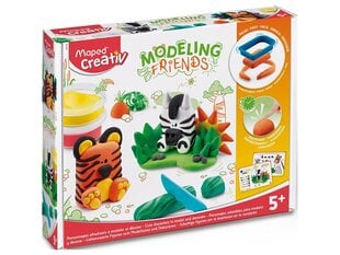 Тесто для лепки MAPED Creativ Зебра+Тигр, 5+ цена и информация | Развивающие игрушки | pigu.lt