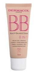 BB kremas Dermacol BB Beauty Balance Cream 8 IN 1 Fair, 30ml цена и информация | Пудры, базы под макияж | pigu.lt