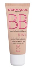 BB kremas Dermacol BB Beauty Balance Cream 8 IN 1 4 Sand, 30ml цена и информация | Пудры, базы под макияж | pigu.lt