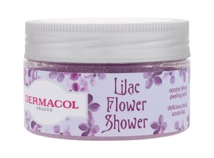 Скраб для тела Dermacol Flower Care Lilac, 200 г цена и информация | Скрабы для тела | pigu.lt