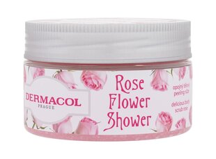 Kūno šveitiklis Dermacol Rose Flower Care 200 g kaina ir informacija | Kūno šveitikliai | pigu.lt