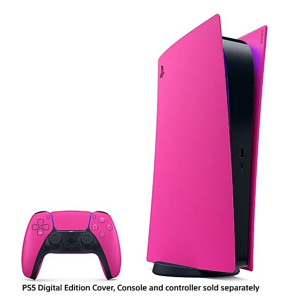 PS5 Digital Cover Nova Pink цена и информация | Žaidimų kompiuterių priedai | pigu.lt