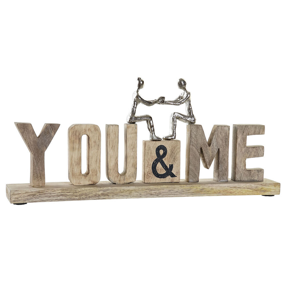 Dekoratyvinė figūrėlė DKD Home Decor You & Me цена и информация | Interjero detalės | pigu.lt