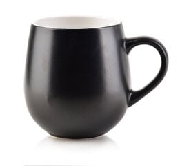 SALLY BARREL BLACK puodelis 500ml 8.5x13.5xh10.5cm kaina ir informacija | Taurės, puodeliai, ąsočiai | pigu.lt