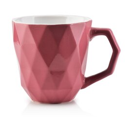 SALLY ADEL PINK puodelis 400ml 9.5x14xh10cm kaina ir informacija | Taurės, puodeliai, ąsočiai | pigu.lt
