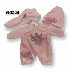 Кукольная одежда Berjuan 3005-22, розовая цена и информация | Игрушки для девочек | pigu.lt