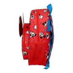 Детский рюкзак Mickey Mouse Clubhouse Happy smiles, красный / синий, 28 x 34 x 10 cм цена и информация | Школьные рюкзаки, спортивные сумки | pigu.lt