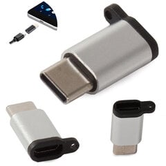 Переходник адаптер с Micro USB на USB C 3.1 цена и информация | Адаптеры, USB-разветвители | pigu.lt