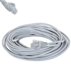 Tinklo kabelis, RJ-45, 15m kaina ir informacija | Kabeliai ir laidai | pigu.lt