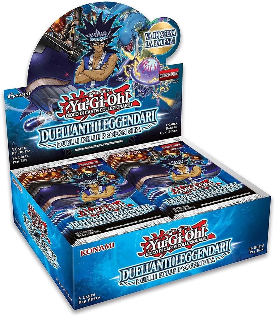 Žaidimo kortų papildymas Yu-Gi-Oh! TCG Legendary Duelists: Duels From the Deep Booster, 36 vnt, ENG kaina ir informacija | Stalo žaidimai, galvosūkiai | pigu.lt