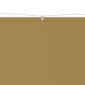 vidaXL Vertikali markizė, smėlio spalvos, 180x1000cm, oksfordo audinys kaina ir informacija | Skėčiai, markizės, stovai | pigu.lt