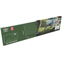 Futbolo vartai UMBRO 182x122x61cm kaina ir informacija | Futbolo vartai ir tinklai | pigu.lt