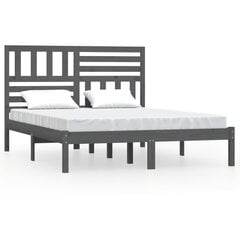 Каркас для кровати, 120x200см, серый цена и информация | Кровати | pigu.lt