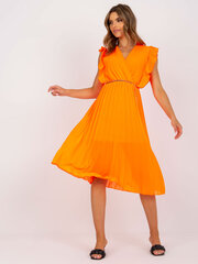 Suknelė moterims Variant 254272, oranžinė kaina ir informacija | Suknelės | pigu.lt