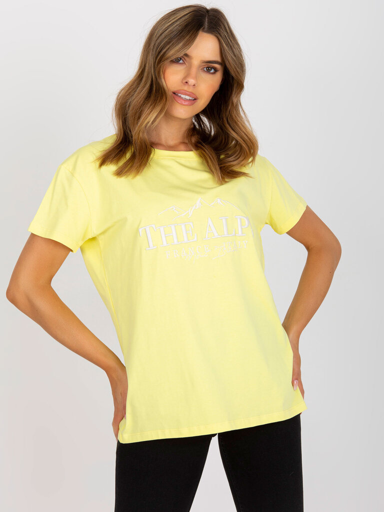 Palaidinė moterims Variant 254737, geltona цена и информация | Palaidinės, marškiniai moterims | pigu.lt