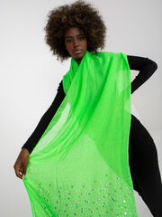Женский флуоресцентный зеленый платок-бандана цена и информация | Шарф женский | pigu.lt