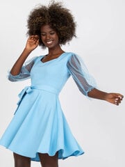Suknelė moterims 256648, mėlyna kaina ir informacija | Suknelės | pigu.lt