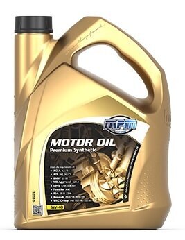 Alyva MPM Motor Oil 5W40 Premium Synthetic 5L (05005) kaina ir informacija | Variklinės alyvos | pigu.lt