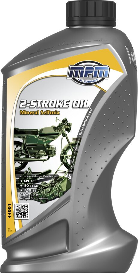 Alyva MPM 2-Stroke Oil Selfmix TSC 3/TC 1L (44001) kaina ir informacija | Moto alyvos | pigu.lt