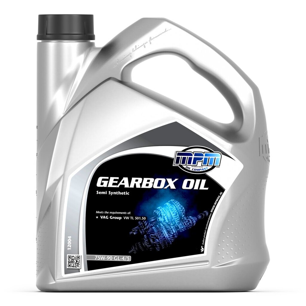 Alyva MPM Gearbox Oil 75W90 GL-4/5 Semi Synthetic 4L (12004) kaina ir informacija | Kitos alyvos | pigu.lt