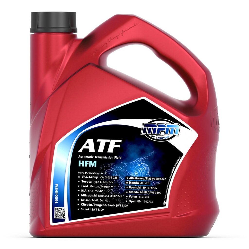 Alyva MPM ATF Automatic Transmission Fluid HFM 4L (16004HFM) kaina ir informacija | Kitos alyvos | pigu.lt