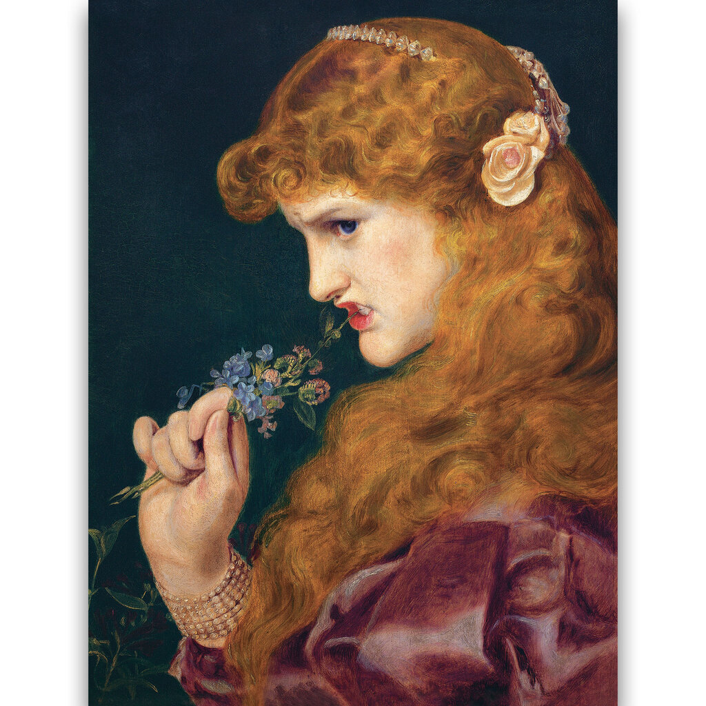 Reprodukcija Love’s Shadow (1867), Frederick Sandys 80x60 cm kaina ir informacija | Reprodukcijos, paveikslai | pigu.lt