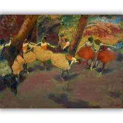 Reprodukcija Balerinos prieš pasirodymą, Edgar Degas 40x35 cm kaina ir informacija | Reprodukcijos, paveikslai | pigu.lt