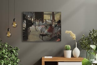 Reprodukcija Baleto klasė, Edgar Degas 80x65 cm kaina ir informacija | Reprodukcijos, paveikslai | pigu.lt