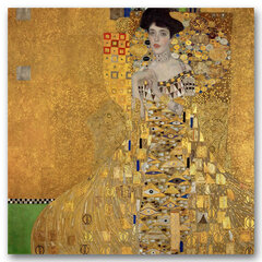 Reprodukcija Portrait of Adele Bloch-Bauer I, Gustav Klimt 50x50 cm kaina ir informacija | Reprodukcijos, paveikslai | pigu.lt