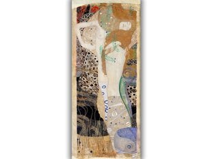 Reprodukcija Water Serpents II (1904), Gustav Klimt 100x35 cm kaina ir informacija | Reprodukcijos, paveikslai | pigu.lt