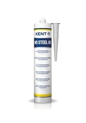 Kūno klijai Kent Ms Steel Hs, sidabriniai - 290 ml kaina ir informacija | Autochemija | pigu.lt
