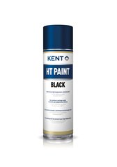 Karščiui atsparūs dažai Kent Ht Paint juodi, 500 ml kaina ir informacija | Autochemija | pigu.lt