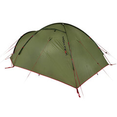 Палатка Хай Пик Соловей 3 LW Зеленый Красный 10336 цена и информация | Палатки | pigu.lt