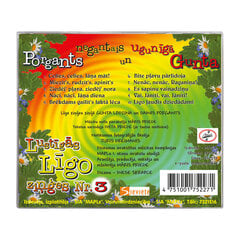 CD negantais Porgants un ugunīgā Gunta - Lustīgās Līgo ziņģes Nr.3 - Веселые латышские песни Лиго Nr.3 цена и информация | Виниловые пластинки, CD, DVD | pigu.lt