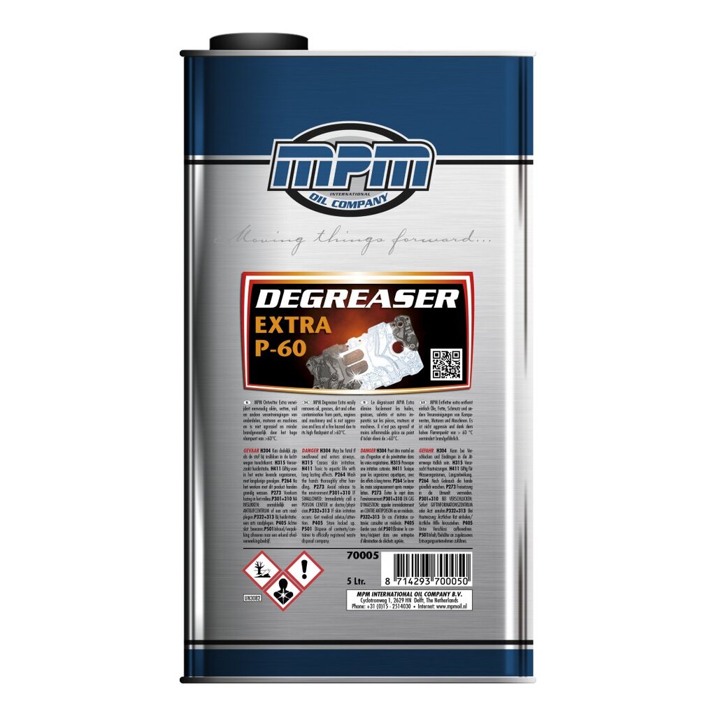 Nuriebalintojas MPM Degreaser extra P-60 5L (70005) kaina ir informacija | Kitos alyvos | pigu.lt