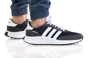 Sportiniai batai vyrams Adidas Run 70S GX3090, juodi цена и информация | Кроссовки для мужчин | pigu.lt