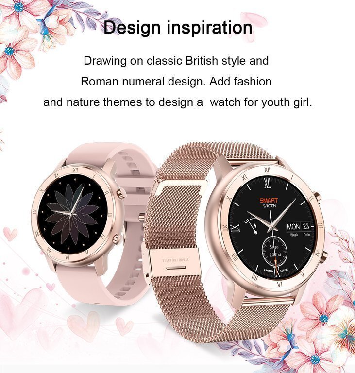 Pacific 17 Steel Silver + White kaina ir informacija | Išmanieji laikrodžiai (smartwatch) | pigu.lt