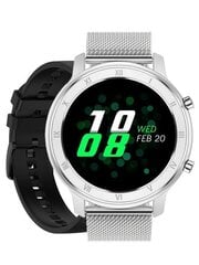Pacific 17 Steel Silver + Black kaina ir informacija | Išmanieji laikrodžiai (smartwatch) | pigu.lt
