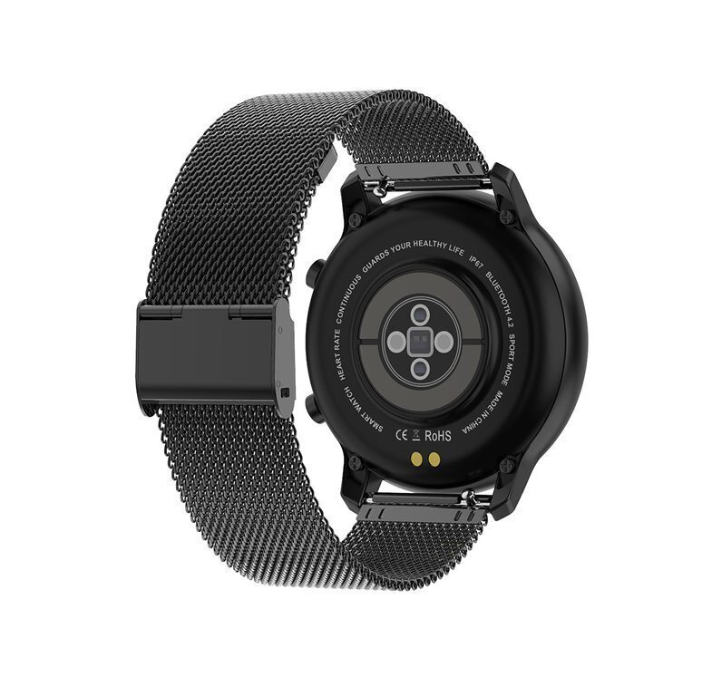 Pacific 17 Steel Black + Black цена и информация | Išmanieji laikrodžiai (smartwatch) | pigu.lt