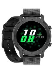 Išmanusis laikrodis Pacific zy653d 17-4, juoda kaina ir informacija | Išmanieji laikrodžiai (smartwatch) | pigu.lt