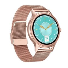 Pacific zy697b 18-2, rožinis auksas / balta kaina ir informacija | Išmanieji laikrodžiai (smartwatch) | pigu.lt