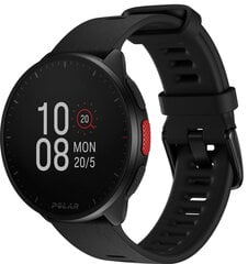 Polar Pacer GPS Sports Watch S-L Night Black 900102174 цена и информация | Смарт-часы (smartwatch) | pigu.lt