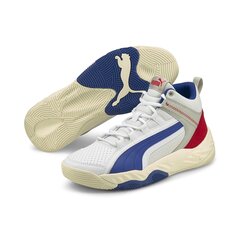 Laisvalaikio batai vyrams Puma Rebound Future Evo Puma White-Surf - 37489906, baltos spalvos цена и информация | Кроссовки для мужчин | pigu.lt