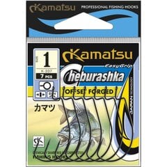 Kabliukai KAMATSU Cheburaska Offset Forged Nr2/0 цена и информация | Крючки для рыбалки | pigu.lt