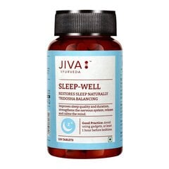 Maisto papildas Jiva Ayurveda Sleep-Well, 120 tablečių kaina ir informacija | Vitaminai, maisto papildai, preparatai gerai savijautai | pigu.lt
