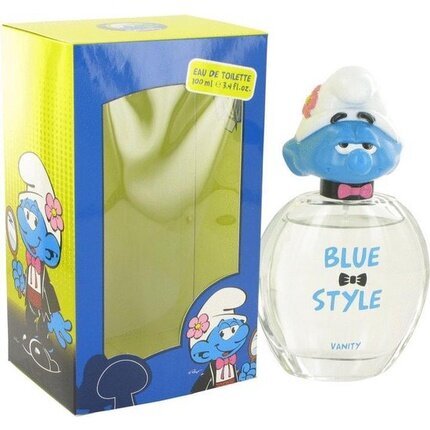 Tualetinis vanduo The Smurfs Blue Style Vanity EDT berniukams 100 ml kaina ir informacija | Kvepalai vaikams | pigu.lt